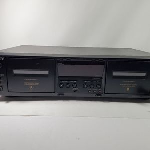 SONY TC-WE475 STEREO CASSETTE TAPE DECK PLAYER w/ AUTO REVERSE